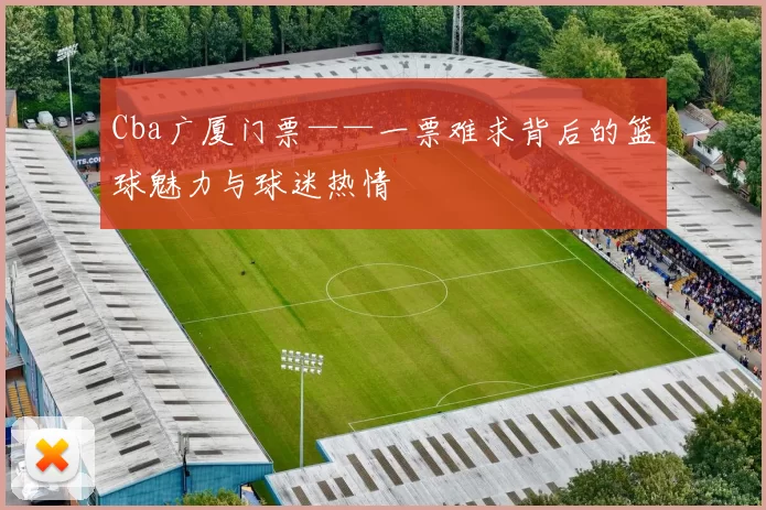 Cba广厦门票——一票难求背后的篮球魅力与球迷热情