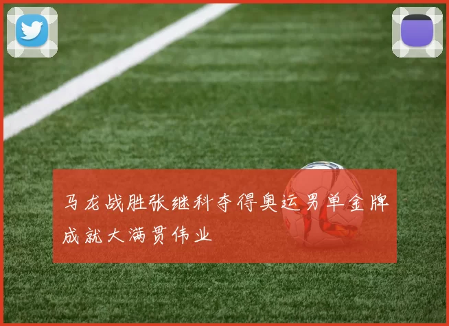 马龙战胜张继科夺得奥运男单金牌成就大满贯伟业